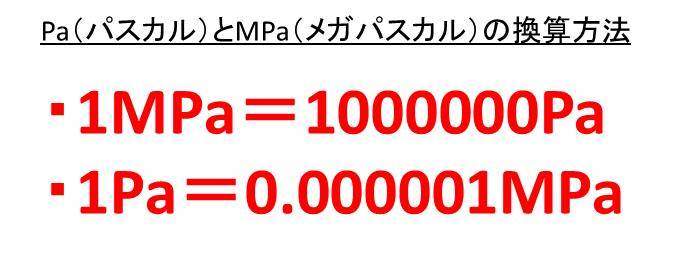 Pa パスカル とmpa メガパスカル の変換 換算 方法は 圧力の単位 1mpaは何pa 1paは何mpa ウルトラフリーダム