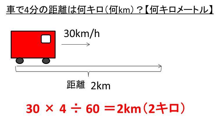 4キロ 何分 自転車