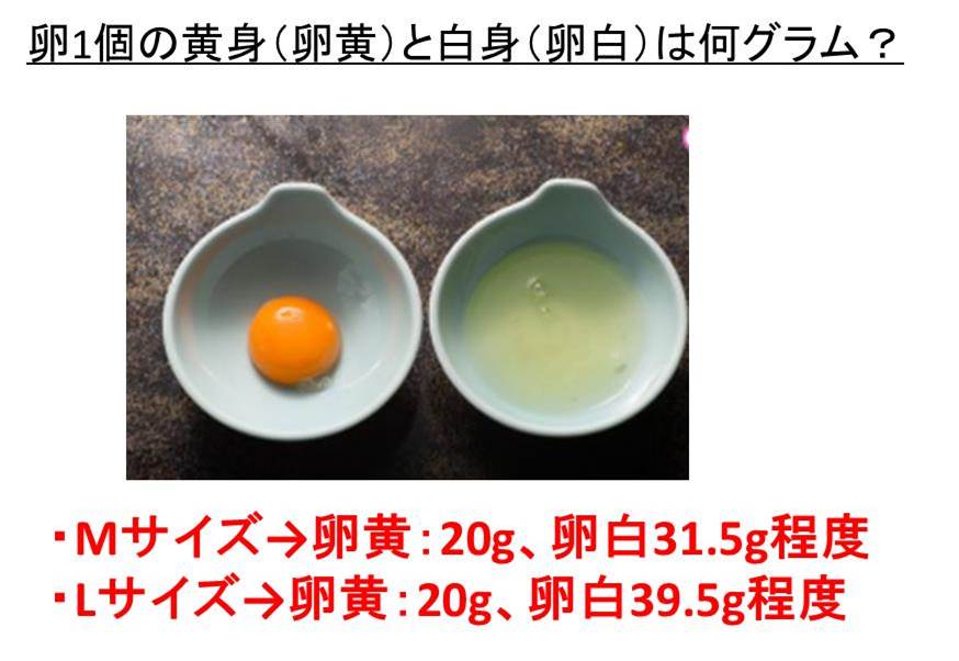 卵一個の重さは何グラム 何g 半分では ゆで卵と生卵一個の重量の違いは Lサイズやmサイズの卵 ウルトラフリーダム