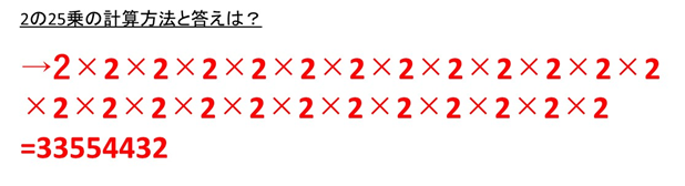 2の24乗の計算や表示 パソコンや電卓 や読み方を解説 2の25乗についても ウルトラフリーダム